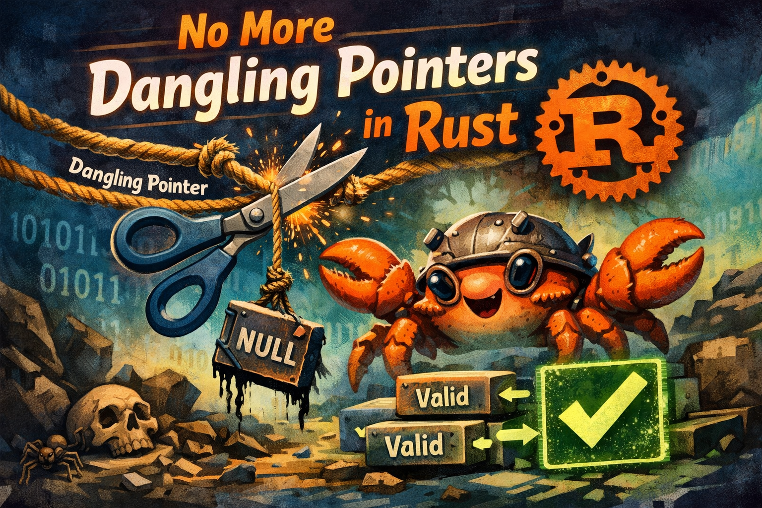 No more Dangling Pointers with Rust